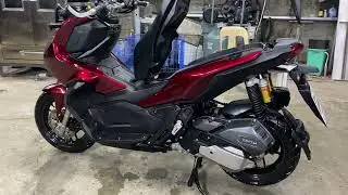 Honda adv change color to candy red!