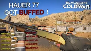 Treyarch BUFFED the HAUER 77 back to its FORMER GLORY! | Black Ops Cold War Season 3 Shotgun BUFFS