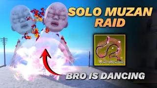 Использование LOVE REWORK для одиночного рейда на Музана | Demon Blade Roblox