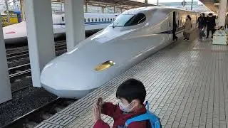【#三河行脚】豊橋駅 #ひかり631 発車するからw（*/&nabla;＼*） 20260109