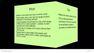 Vocal Delivery