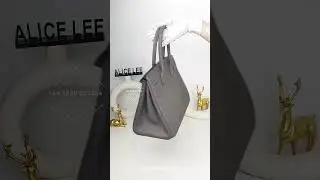 Birkin 30 Gris asphalt Togo PHW #fashionstyle #luxurybag