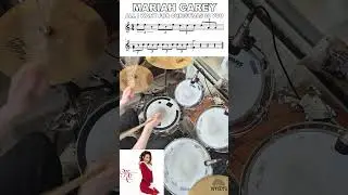 Mariah Carey - All I Want For Christmas - Drum Intro #fyp #drums #shorts #christmas