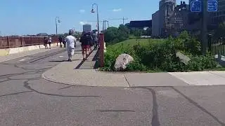 Minneapolis Stone Arch Bridge / Old mill ruins park