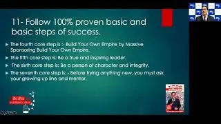 Part 6 Follow The Core Steps Of Succes | The Vaccine Of Financial Freedom