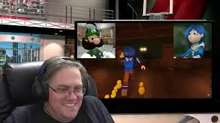 Луиджи бросает вызов мастеру, Луиджи играет в ROBLOX с TARI!!! Реакция