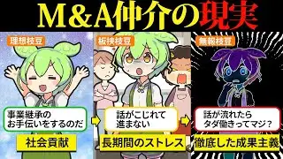 年収億越えできるって聞いてM＆A仲介になったけど、想像以上に過酷な現実がまっていたのだ&hellip;【ずんだもん＆ゆっくり解説】