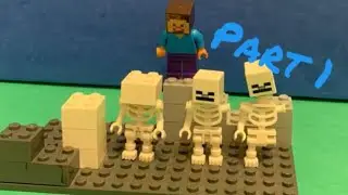 Lego Minecraft, but damage=realism part 1
