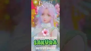 SAKURA AESTHETIC OUTFITS ✦ Cherry blossom vibes in Infinity Nikki ♡  #infinitynikki