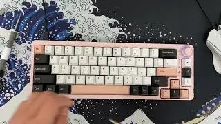 Tm680 custom keyboard with oil king switches sound test