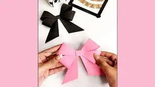 Very Cute Bow making || Easy Craft Ideas