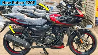 Aagaya😊2026 Wala Bajaj Pulsar 220F All Colours Detailed Review || New Features Price Mileage 