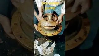 daily routine 🛠️ sea water pump#india #tiktok#youtube #trending #shorts#boats#subscribe #sea#docking