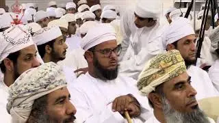 محاضرة الشيخ كهلان بن نبهان الخروصي بسكن معهد العلوم الإسلامية بجعلان بني بو حسن