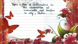 Role of mathematics in construction of monuments in city,India #architecturalroleinmathematics