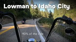 Ride Lowman to Idaho City,  (full ride)