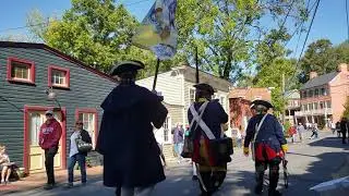 Hessian Troops on the March