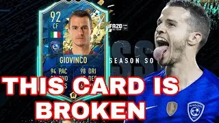 92 GIOVINCO PLAYER REVIEW! THE MOST BROKEN TOTS CARD! FIFA 20 ULTIMATE TEAM