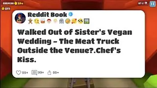 Walked Out of Sister&rsquo;s Vegan Wedding - The Meat Truck Outside the Venue?.Chef&rsquo;s Kiss. #reddit 