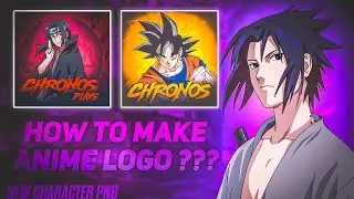 Make this Anime Logo Easy | Anime Logo Tutorial for your channel using Picsart #bgmi #anime #pubg
