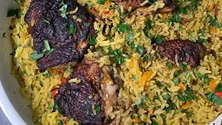 One Pan Chicken and Rice Recipe