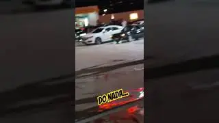 Posto com GNV pr&oacute;ximo ao Manauara. Do nada uma acelerada...