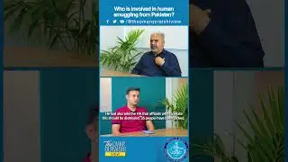 Who is involved in human smuggling from Pakistan?