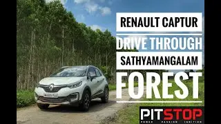 Renault Captur Drive through Sathyamangalam Forest | Elephant Attack | Just Escape | PitstopWeekly