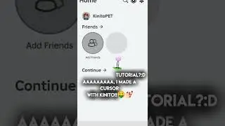 need a tutorial?😋 #kinito #kinitopet