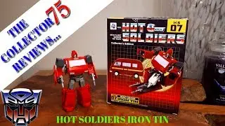 Transformers Hot Soldiers HS-07 IRON TIN ( IRONHIDE ) Review