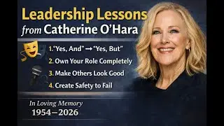 Catherine O&rsquo;Hara  The Masterclass in Leadership We Didn&rsquo;t Know We Were Watching