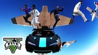 GTA 5 Online EXTREME STUNTS & FAILS | GTA Extreme Sports