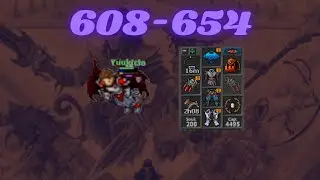 TIBIA STORY OF MY MONK  LEVELS 608-654 ZERO TO HERO