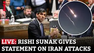 Rishi Sunak Gave Statement To Parliament After Iran's Attack On Israel