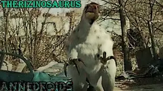 Annedroids Therizinosaurus screen time