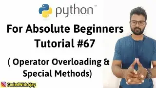 Operator Overloading & Dunder Methods | Python Tutorials For Absolute Beginners In Hindi #67