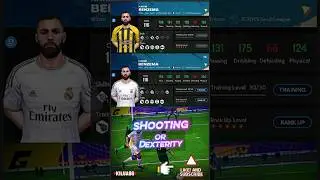 Усиление Бензема: Стрельба против Ловкости &mdash; что лучше в FC Mobile? 🔥⚽#FCMobile #Бензема