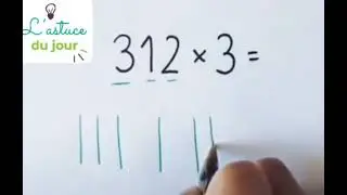 astuce de calcul rapide avec la m&eacute;thode de multiplication japonaise