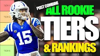 All Rookie Rankings & Tiers | 2023 Dynasty Football