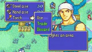 Fire emblem 7 (GBA?) Fog of War Glitch (not Enemy control)
