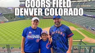 Kaden goes to a Colorado Rockies game at Coors Field in Denver, CO vs the Chicago Cubs / 2024
