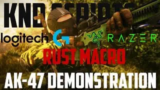 [2021] RUST NO RECOIL MACRO AK DEMONSTRATION | KND SCRIPT