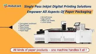 Single Pass Inkjet digital printing solutions empower all aspects of paper packaging
