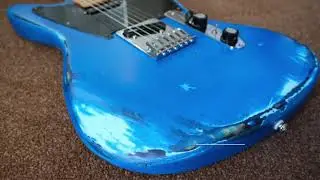 Warmoth AGED relic RELIC Telemaster Jazzcaster Offset Telecaster 2