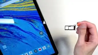LENOVO Tab K11 &ndash; Как вставить SIM-карту и SD-карту