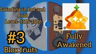 Grinding in hot and cold #bloxfruits #videos