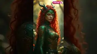 Disney Princesses Are Dragon Warriors #aiart #transformation #disney #fusion