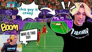 XQc reacts to China VS USA in badminton opener | Paris Olympics 2024 |
