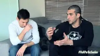 #VeAPorTusSueños encuentro Leo Messi - Pinto 