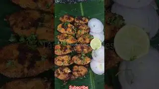 Surmai Fish Fry | South Indian Style | Easy Recipe | Perfect For Seafood Lover's 😋 #viralvideo